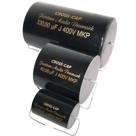 Cross Cap kondenzátor 0,15µF 400VDC 5% MKP dia-8 / 19mm - Hangfal/Hangfalépítés/Kondenzátor/Jan