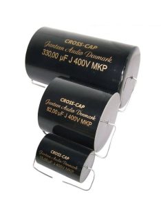 Cross Cap kondenzátor 20,00µF 400VDC 5% MKP dia-31 / 44mm - Hangfal/Hangfalépítés/Kondenzátor/J