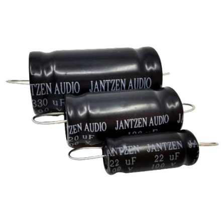Jantzen EleCap 5% 2,2µF 100VDC 8/17mm. hor.