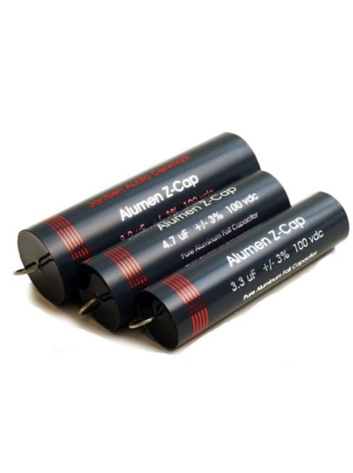Alumen Z-Cap 1,00µF 100VDC 3% PPT dia-22 / 70mm - Több.../Otthoni audio/Jantzen Audio/Alumen Z-