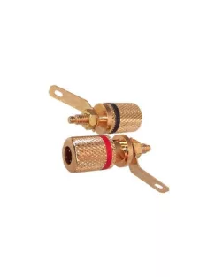 Szorítós banán aljzat M4 /  8mm pár