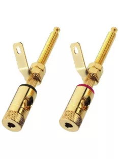 Szorítós banán aljzat M5 / 38mm pár