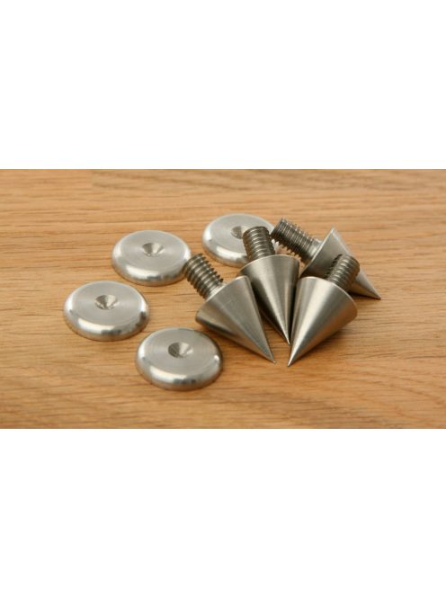 "HD-02" króm hangfal tüske, M6