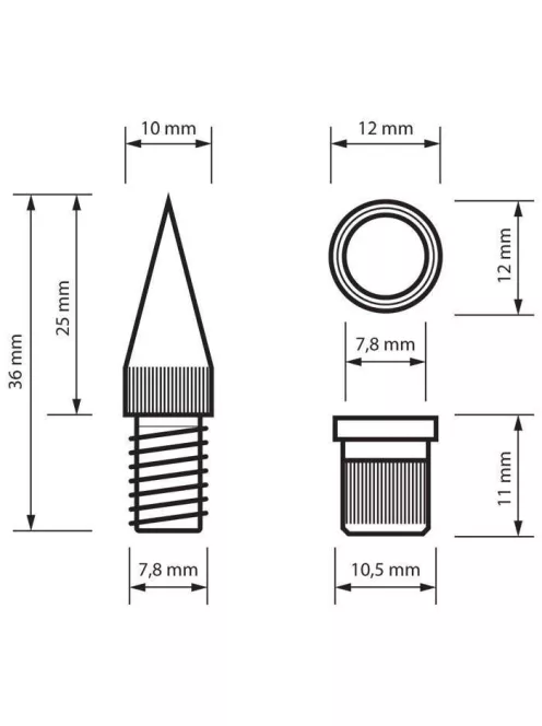 Spike 907 hangsugárzó tüske