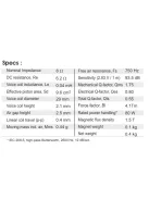 TW29BN-B-8ohm Satori Beryllium tweeter, black - Neo magnet