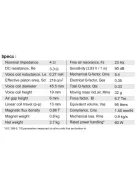 SB23NBACS45-4 ohm 8 mélysugárzó 45mm VC - Hangfal/Hangfalépítés/Hangszóró/Mélysugárzó,Több.../"
