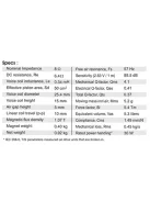 SB12NRX25-8 4” mély-közép sugárzó