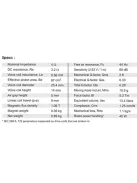 SB13PFC25-4 5” mély-közép sugárzó