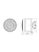 SB Acoustics SB14ST-C000-4ohm dóm