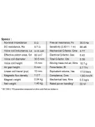 SB15CAC30-8 5" mély-közép sugárzó