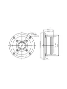 SB26STAC-C000-4 dómsugárzó