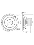 SB34SWPL76-4 12 mélysugárzó - Hangfal/Hangfalépítés/Hangszóró/Mélysugárzó,Több.../Otthoni audi"