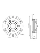 SB Acoustics Satori TW29DN-B-4, 4 Ohm selyem dóm, neodímium, fekete