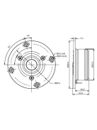 SB Acoustics SB21SDC-C000-4, 4 Ohm dóm