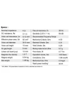 SB Acoustics SB15NRX2C30-4, 4 Ohm 5” mély-közép sugárzó