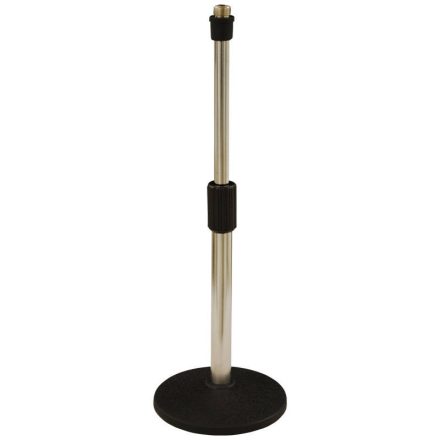 LK-935W, asztali mikrofonállvány, körtalpas, alacsony - Állvány/Mikrofonhoz/Asztali mikrofonáll
