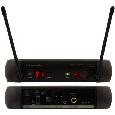 PGX4, UHF csiptetős mikrofon szett - Vezeték nélkül/Vezeték nélküli mikrofonok - zsebadós szett