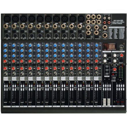 MX1804FX 10 mono / 2 stereo keverő effekttel - Keverő/Keverő, PA és Hangrögzítés