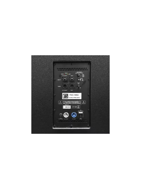 FS Audio PAC-18SA Aktív Szubláda, 18", 800W/8Ohm
