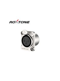 RX3FD-NT XLR mama, szerelhető, 3 pólusú, (ezüst)