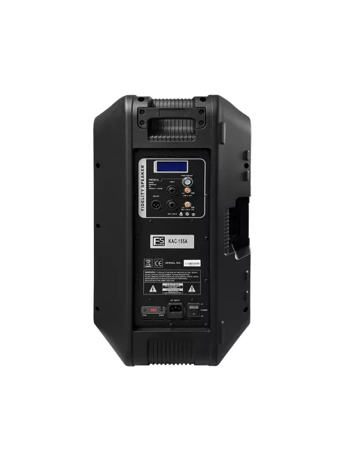 KAC-155A Bi-Amp Aktív DSP hangfal 600/1200W, 15"