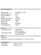 SB Acoustics ARA-Be White High-Gloss Complete Speaker Kit