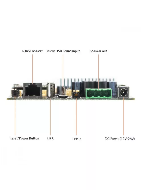 Up2Stream amp 2.0 V3 WiFi and Bluetooth 5.0 Stereo Amplifier Board