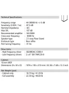 SB Acoustics ARYA Rosewood High-Gloss Complete Speaker Kit