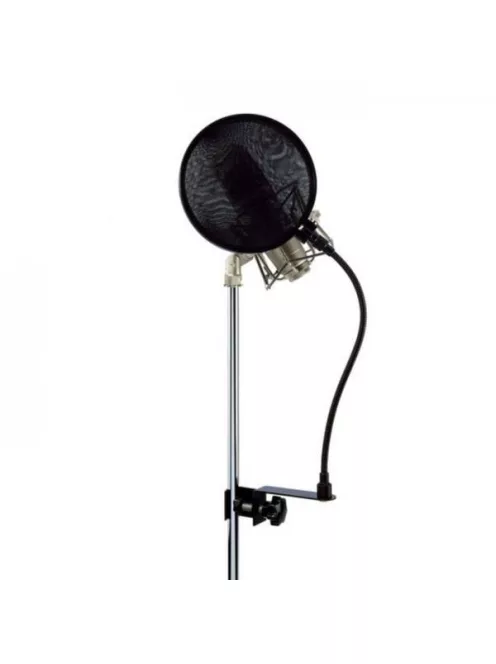 pop filter 190 mm átmérőjű, gégecsöves
