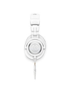 Audio-Technica ATH-M50xWH, preciziós zárt stúdiófejhallgató, összecsukható, 3db lecsatolható ká