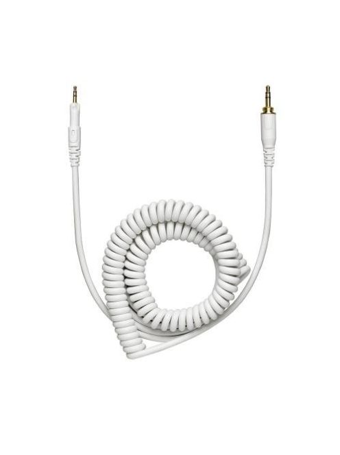 Audio-Technica ATH-M50xWH, preciziós zárt stúdiófejhallgató, összecsukható, 3db lecsatolható ká