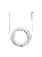 Audio-Technica ATH-M50xWH, preciziós zárt stúdiófejhallgató, összecsukható, 3db lecsatolható ká