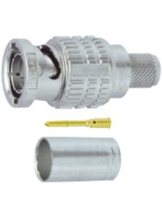   Canare BCP-D55UHD BNC koaxiális krimp csatlakozó (L-5.5CUHD-hez)