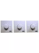 Castone VE-9120 10 fokozatú fali hangerőszabályzó, 120W, 100V-os rendszerhez