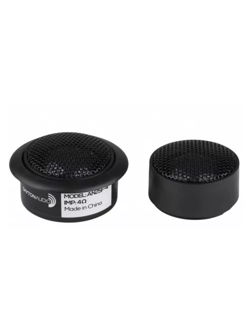 AN25F-4 1" Soft Dome Neodymium Car Audio Tweeter Pair 4 Ohm