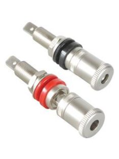   Dayton Audio BPP-SN Premium Binding Post Pair Satin Nickel M9 wall thick.15mm.max