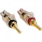 BPS-G | Supreme Insulated Binding Post Banana Jack | Pair Gold