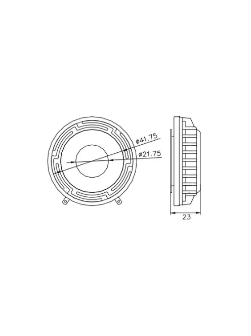 DAEX32EP-4 Thruster 32mm Exciter Speaker 40W 4 Ohm