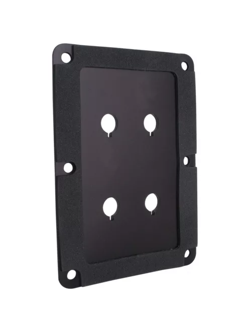 DBPP-BK Double Binding Post Plate Black Anodized