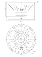 DCS385-4 15" Classic Subwoofer 4 Ohm