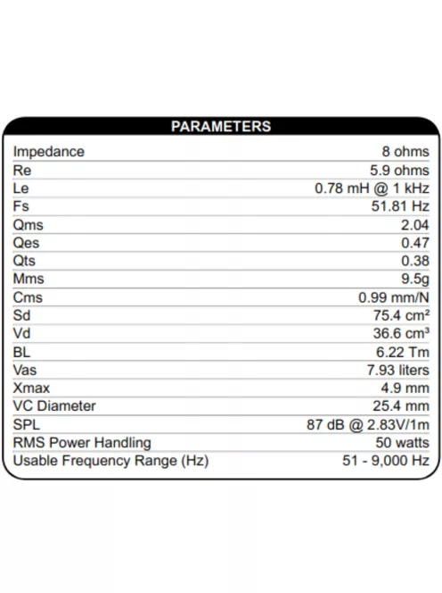 Dayton Audio DSA135-8 5" Designer Series Alu mélysugárzó