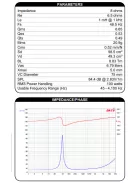 ES140Ti-8 5-1/2" Esoteric Series Woofer 8 Ohm