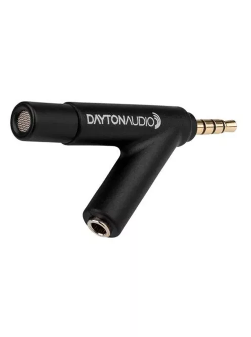 Dayton Audio iMM-6 kalibrált mérőmikrofon tablethez - iPhone iPad Android