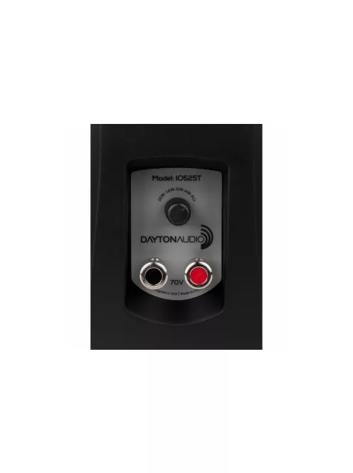 IO525BT 5-1/4" 2-Way 70V Indoor/Outdoor Speaker Pair Black