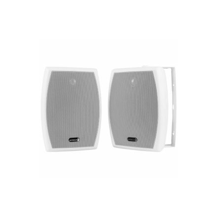 IO655WT 6-1/2" 2-Way 70V Indoor/Outdoor Speaker Pair White