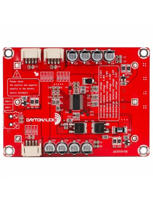 KAB-BE 18650 Battery Extension Board for Bluetooth Amplifier Boards