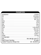PC83-8 3" Full-Range Poly Cone Driver