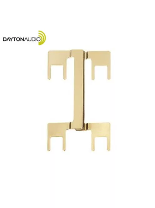 Dayton Audio PJMP-G Dual Binding Post Jumper Gold