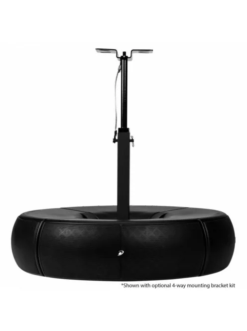 QS204-4 Quadrant 70V / 100V Indoor/Outdoor Speaker Pair with 4 Ohm Bypass - Black