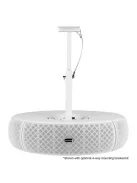 QS204W-4 Quadrant 70V / 100V Indoor/Outdoor Speaker Pair with 4 Ohm Bypass - White